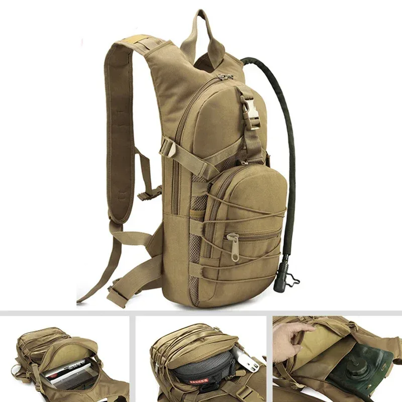 sac à dos d'eau léger 18l, sac de survie chameau, randonnée, hydratation, camping, vélo