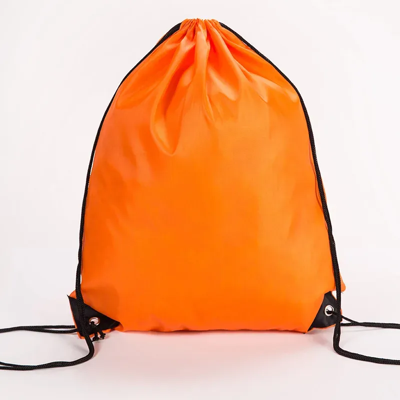 oxford – sac à dos portable à cordon de serrage pour étudiants, étanche, sac à dos de sport, d'équitation, sac de rangement pour chaussures et vêtements