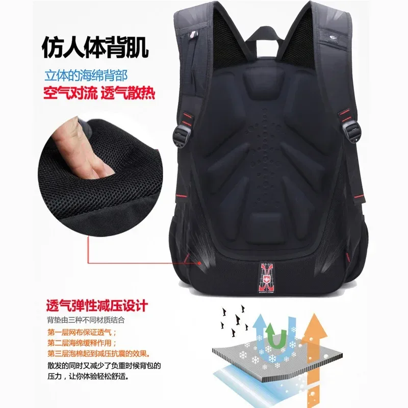 sac à dos d'affaires résistant à l'eau pour hommes, sacoche de voyage pour ordinateur portable, cartable pour adolescent et étudiant, nouvelle collection 2023