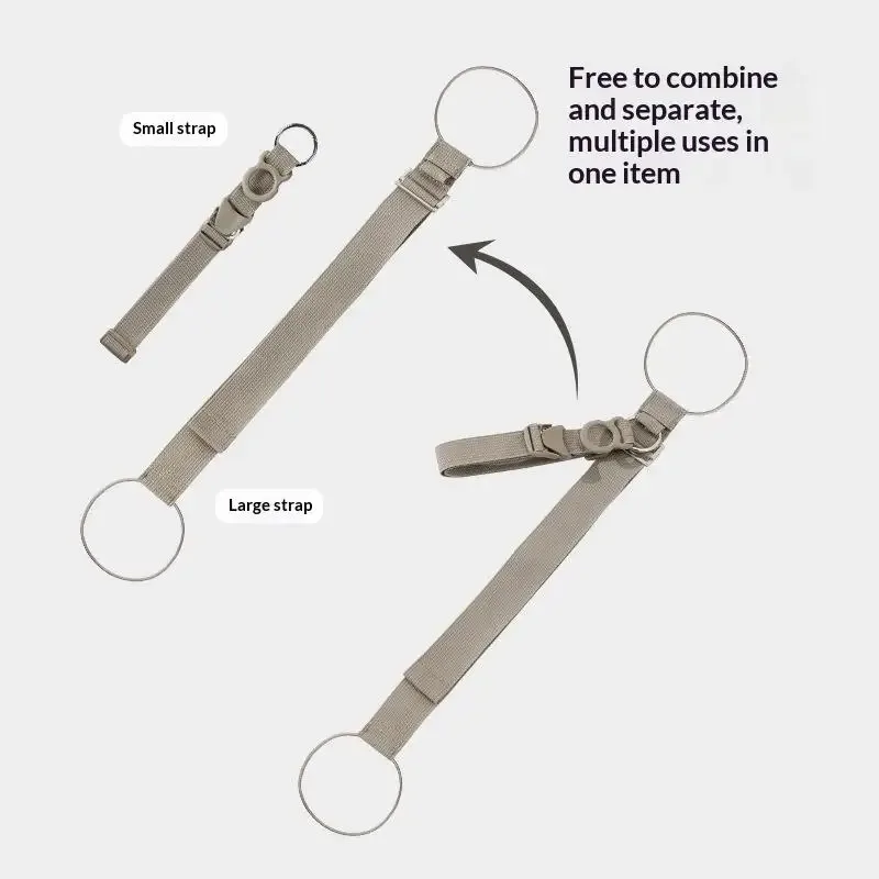 sangle de bagage multifonctionnelle réglable avec porte-bouteille pour les voyages, les affaires et les trajets quotidiens