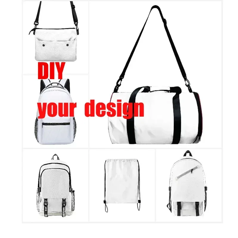 Personnaliser le logo du sac à dos cadeaux personnalisés sacs à provisions personnalisés sacs de voyage bricolage sac fourre-tout tendance sac de retour à l'école grande capacité