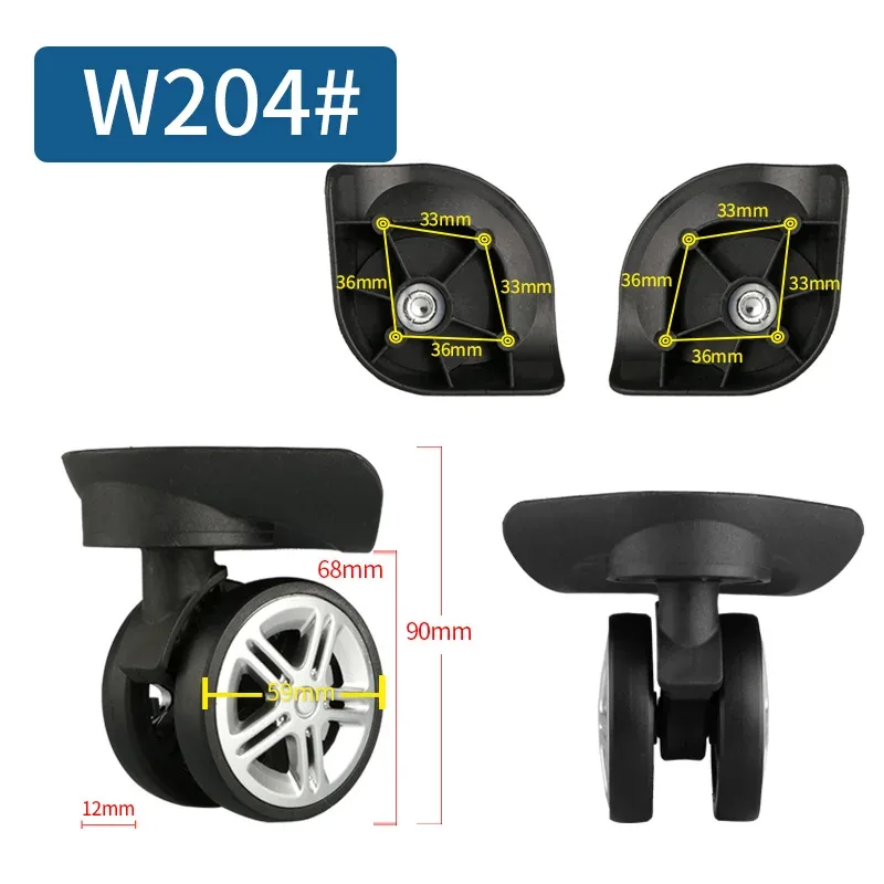 valise fixation rétractable et mécanisme d'attache de sécurité roulettes remplacement boîtier de chariot roue muette roue universelle valise roulette accessoires valise roulette