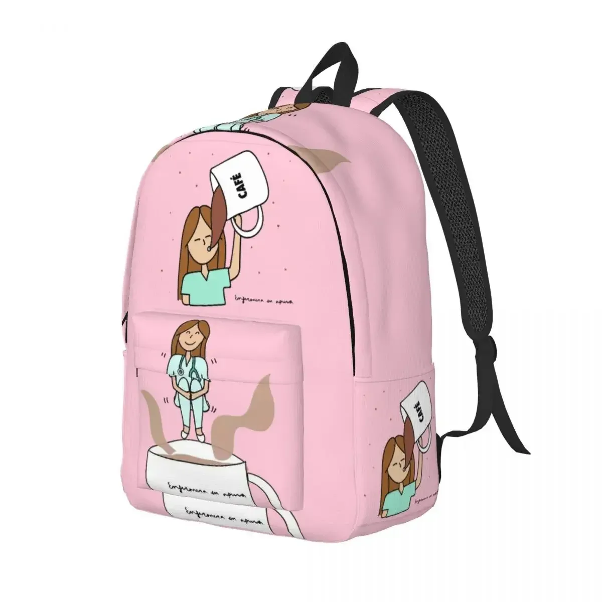 sac à dos léger pour infirmière et médecin, sac à dos cool pour lycée, sac à dos pour ordinateur portable, sac lancé, 1 sac à dos