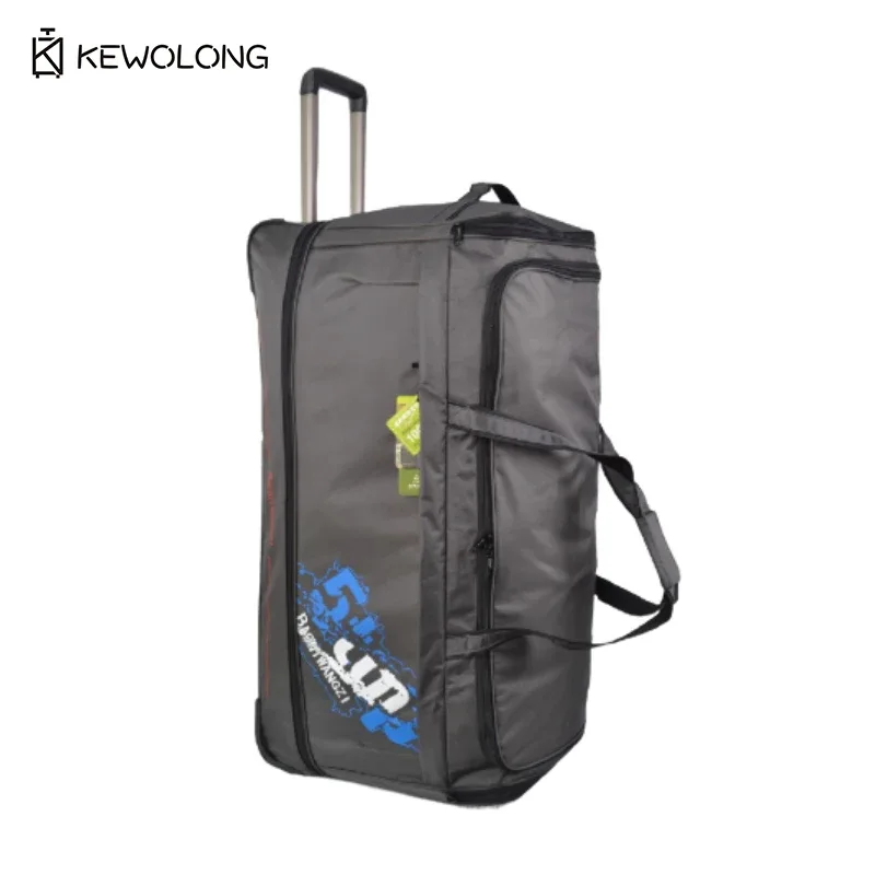 sac polochon à roulettes extra large 32 pouces 36 pouces 40 pouces 45 pouces 48 pouces, mallette de rangement surdimensionnée étanche pour les déplacements en voyage, chariot robuste