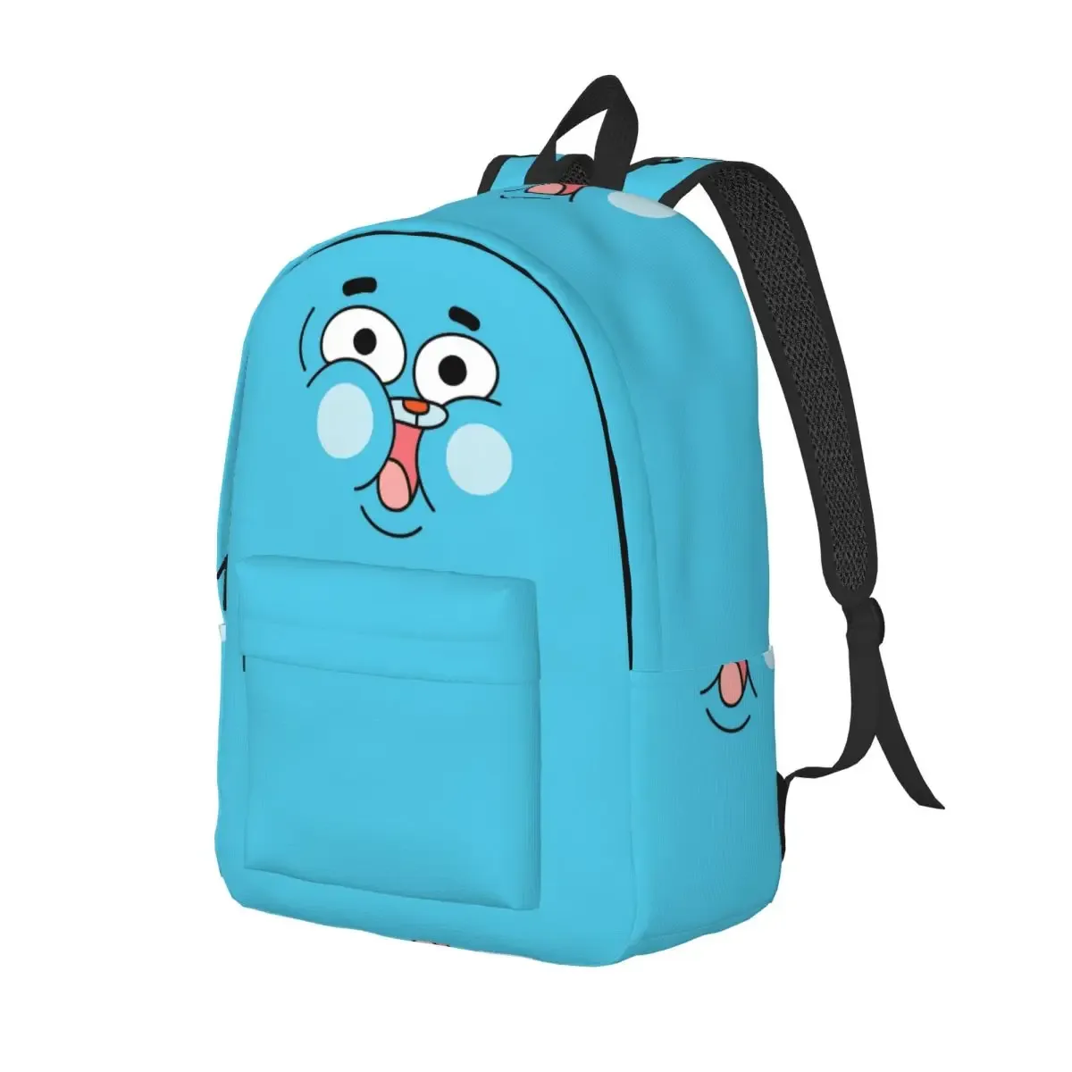 sac à dos de dessin animé gum ball watterson pour garçons et filles, sac d'école pour étudiants, sac à dos en toile the amazing world of canvas, sac de voyage pour la maternelle