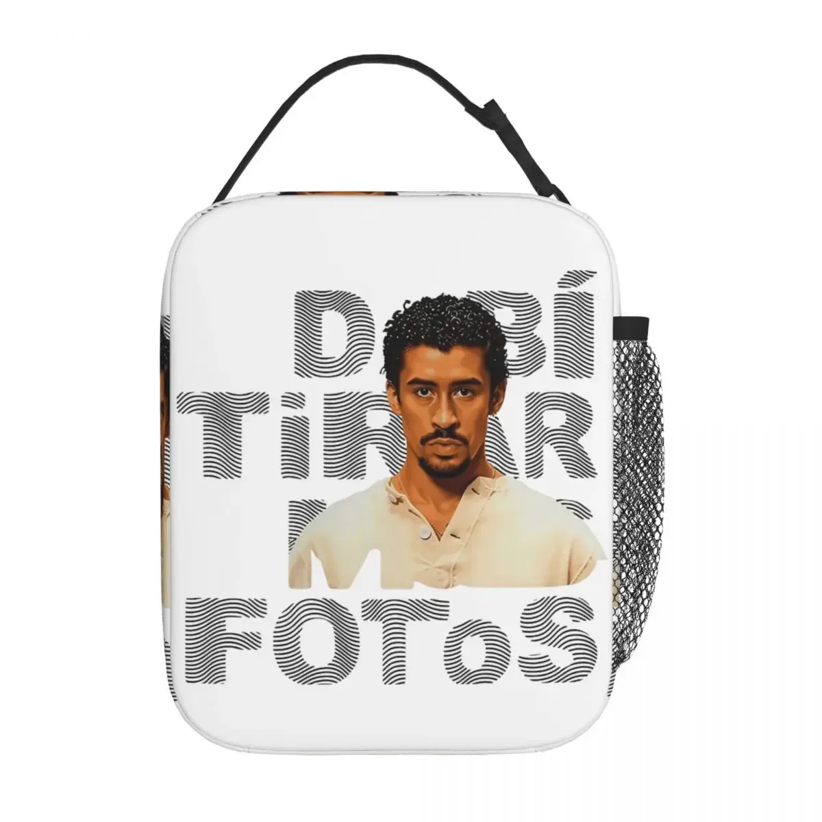 sac fourre-tout isotherme pour l'école, bad bunny dtressing debi tirar mas fotos, récipient alimentaire portable, glacière thermique, boîtes à lunch