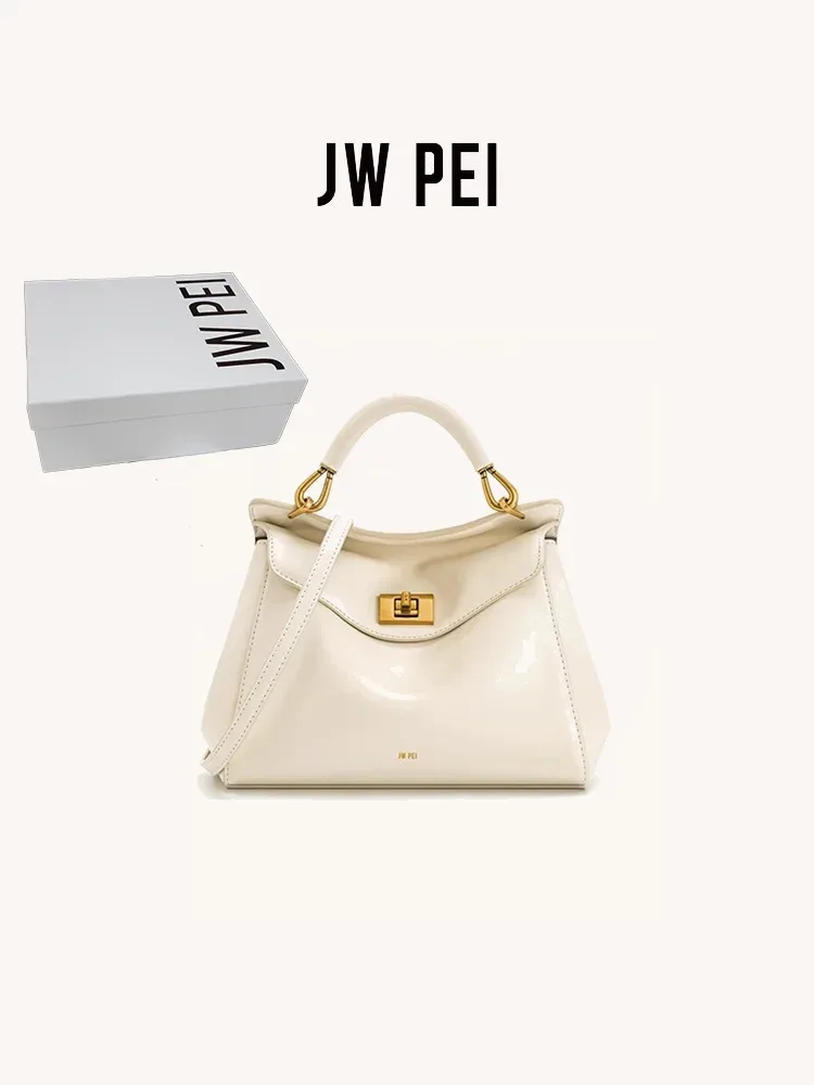sac à main femme jw lock buckle bag 2025 nouveau sac bandoulière lucia de luxe polyvalent en pu taille moyenne