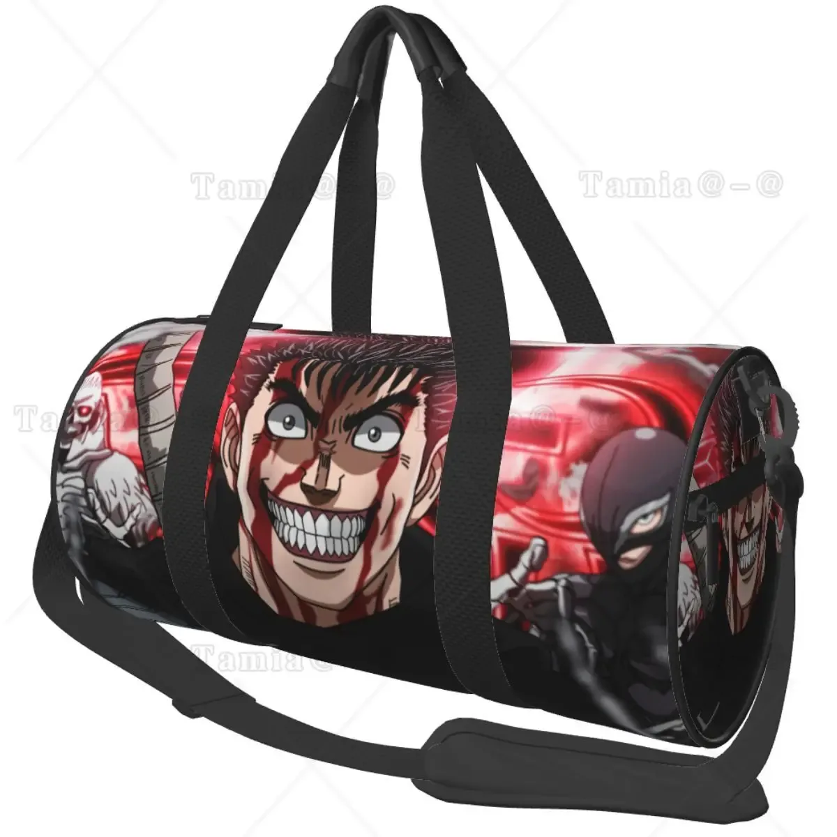 bereserk-sac de sport étanche avec poche pour homme et femme, anime japonais, sac à dos de voyage, sac de week-end, sac de sport de natation