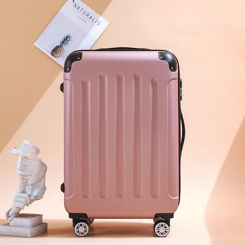 dropshopping 20 pouces pc bagages abs sac à bagages voyage boîtier de chariot 20 pouces unisexe luxe valise à roulettes