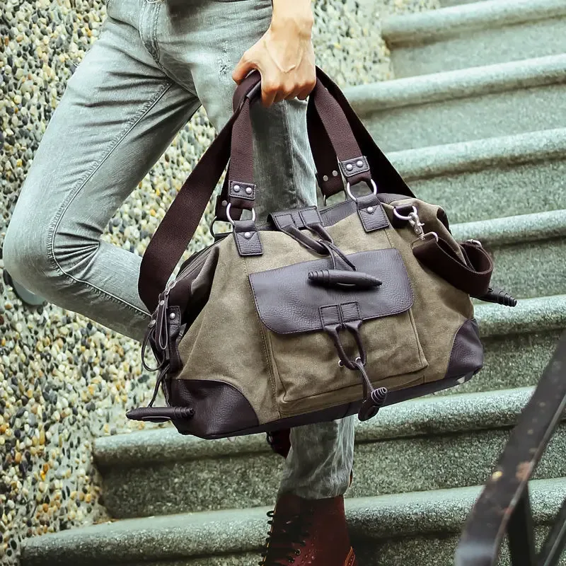 sacs à main à bandoulière simple pour hommes, sac à bandoulière en toile pour garçon, paquet décontracté, à la mode, nouveaux sacs de voyage de grande capacité