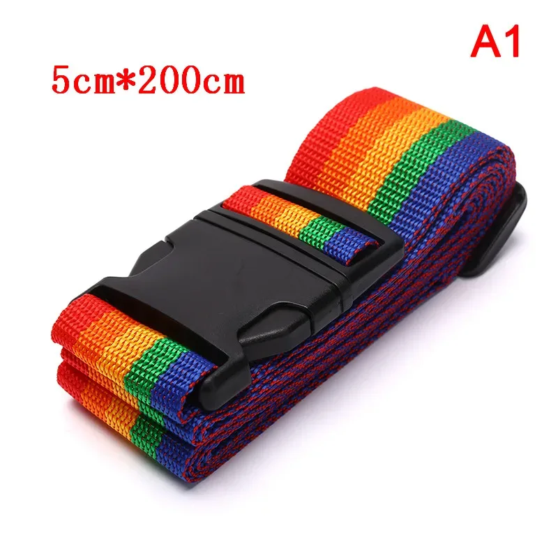 sangle de bagage de voyage réglable avec verrouillage par mot de passe, ceinture d'emballage, verrouillage sécurisé des bagages, antivol, ceinture de faisceau de bagages