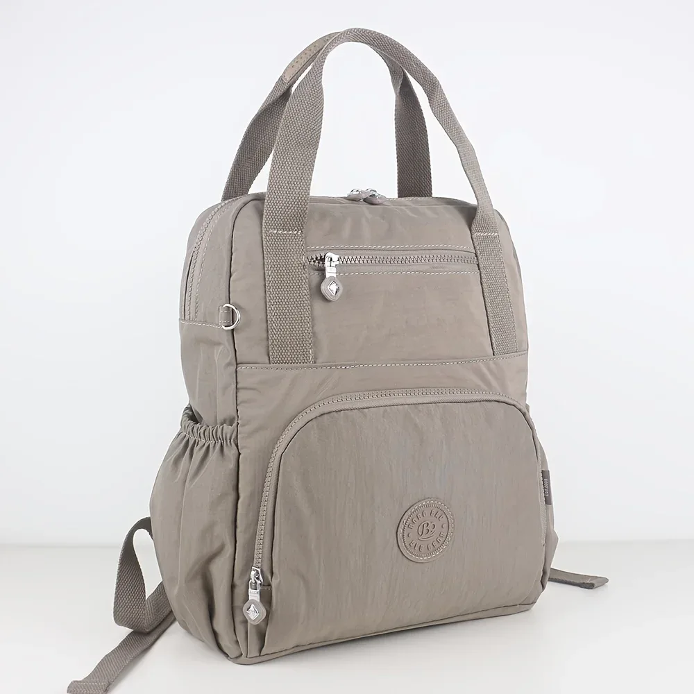 sac à dos femme, sac à dos de voyage, cartable d'école, grande capacité et poches multiples, matière nylon.