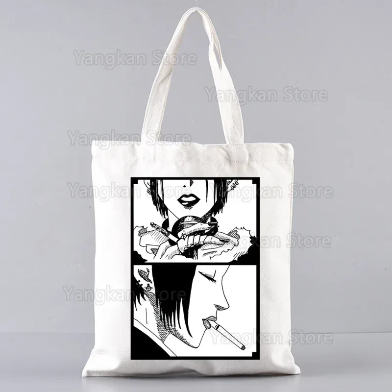 nana anime toile fourre-tout sacs pour dames sacs à main kawaii mignon bolsa portable shopping sac à bandoulière