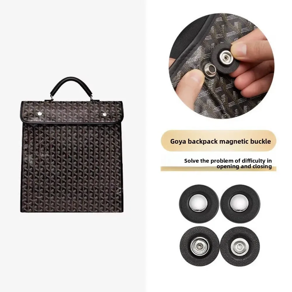 accessoires de sac de luxe en cuir véritable, sangle réglable avec fermeture magnétique, remplacement pour un confort optimal des épaules, sac à dos de créateur haut de gamme