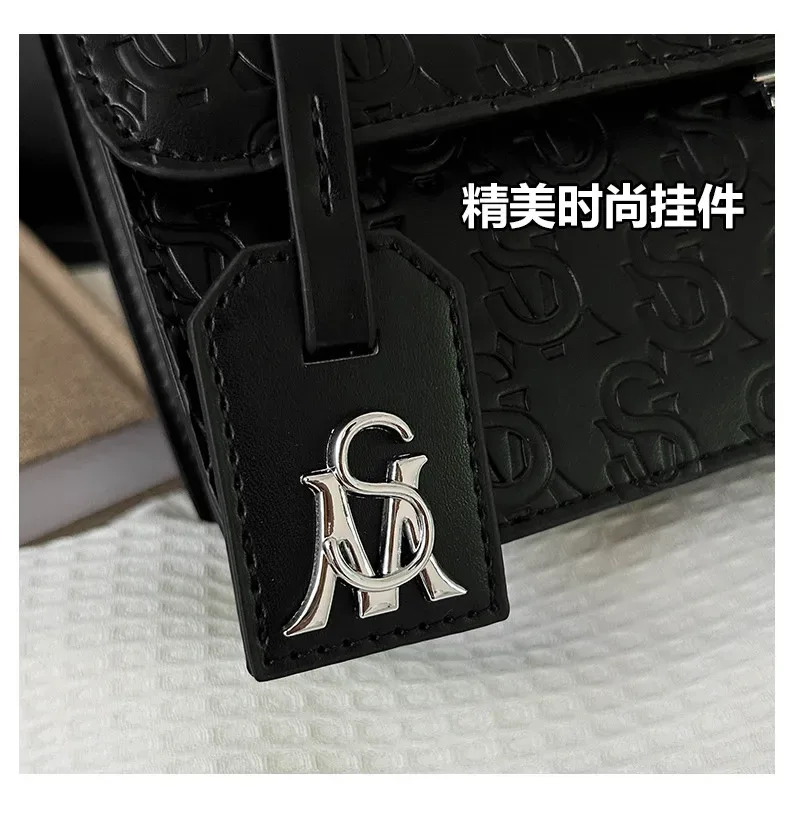 nouveau sac à main carré à chaîne steve madden 2026, sac à bandoulière simple et tendance de haute qualité, sac porté croisé