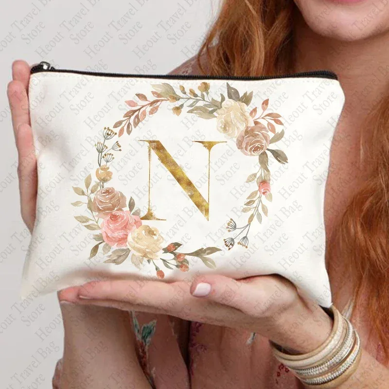 guirlande sac cadeau de mariage demoiselle d'honneur demoiselle d'honneur pochette feminina organisateur de voyage rouge à lèvres pochette bachelorette fête sac de maquillage