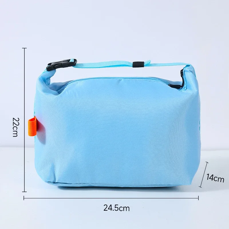 sac isotherme pour déjeuner, sac repas bento isolant en feuille d'aluminium, sac à riz, sac repas portable, sac glacière, sac de rangement alimentaire pour dîner et pique-nique