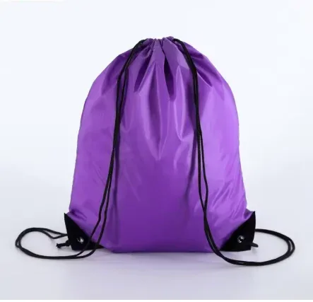 sac à dos de sport en nylon oxford durable, sac fourre-tout à double bandoulière, multi-poches, organisateur d'entraînement de fitness, sac à main, 1 pièce