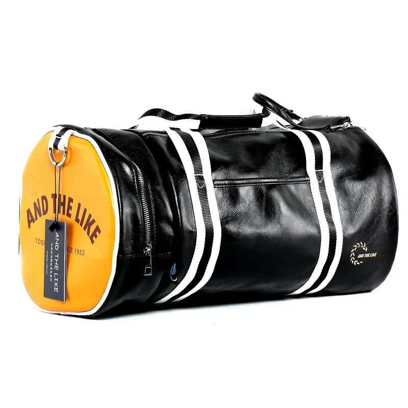 sac bandoulière en cuir, sac de voyage, sac de sport, sac de gym pour homme et femme, sacs d'entraînement à main, sac de rangement de voyage