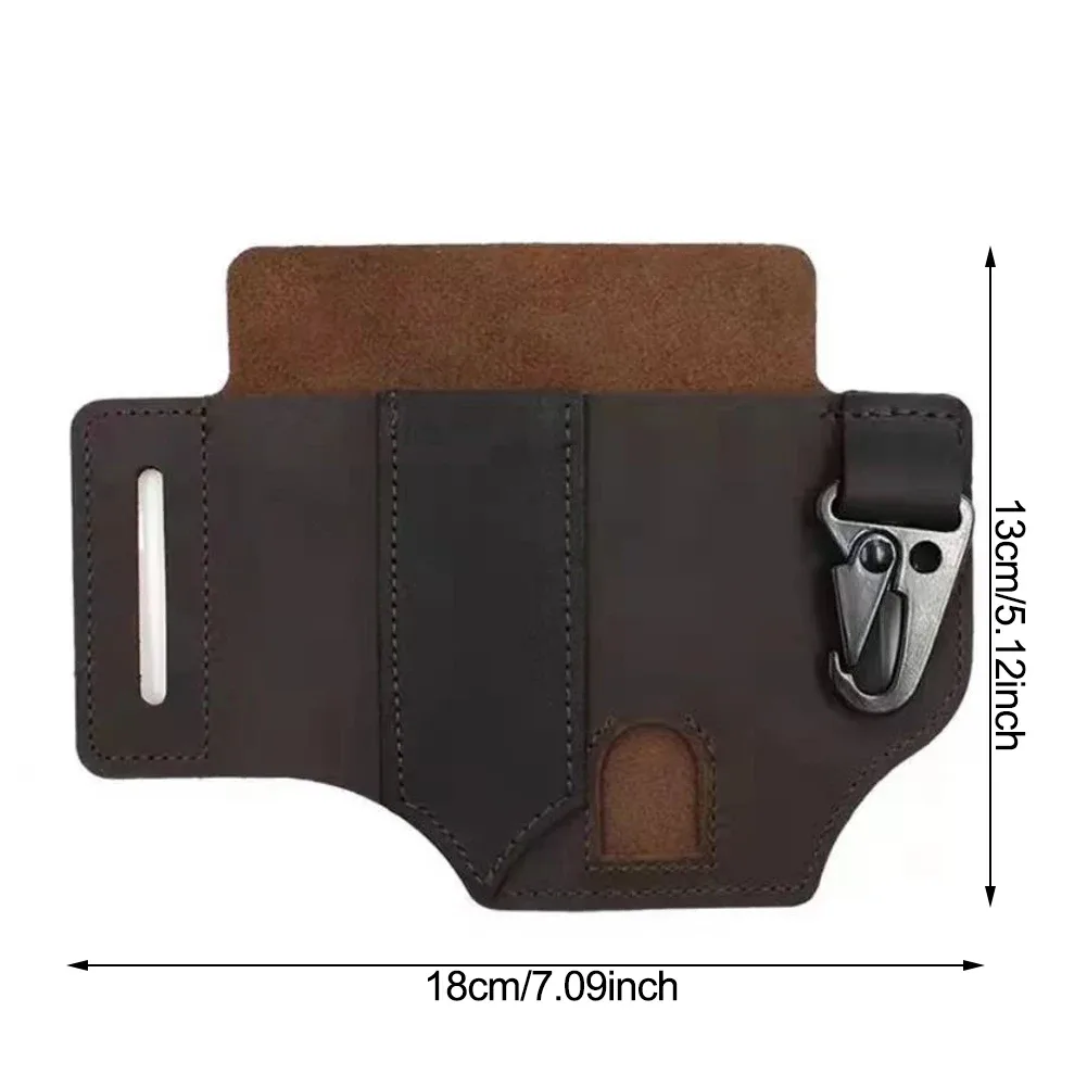sac tactique pochette d'insertion en cuir accessoires modulaires organisateur panneau porte-clé pochette organisateur de chasse edc outil de taille