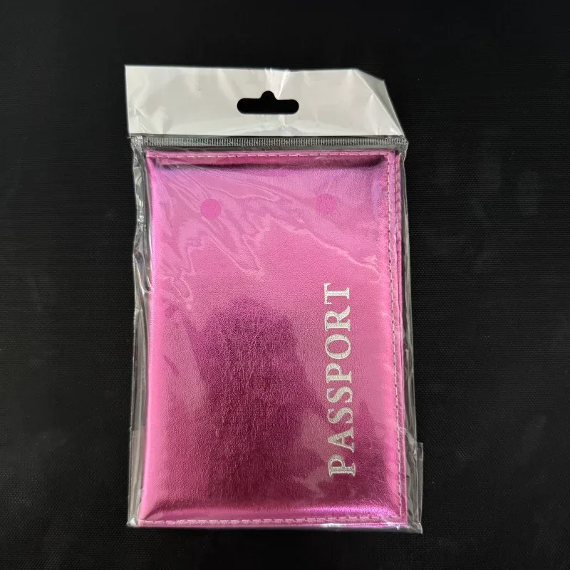 porte-passeport en cuir pu tendance pour femmes et hommes, étui à cartes de voyage pour couple, portefeuille unisexe, porte-cartes pour filles