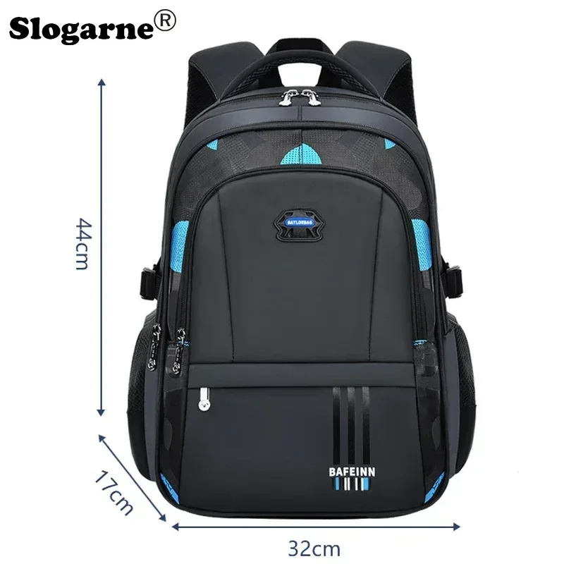 cartable pour élèves du primaire et du collège, sac à dos léger de grande capacité pour garçons, soulagement de la charge, protection de la colonne vertébrale