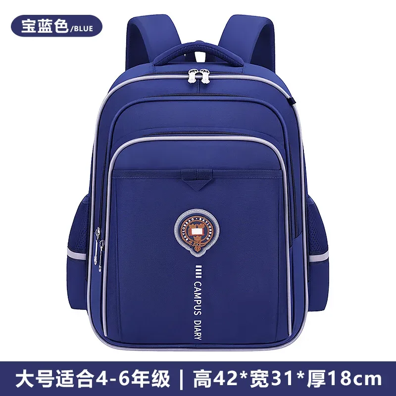 sac à dos scolaire léger et imperméable pour garçons, grande capacité, idéal pour les élèves de la 3ème à la 6ème année, sac de voyage décontracté à bandoulière