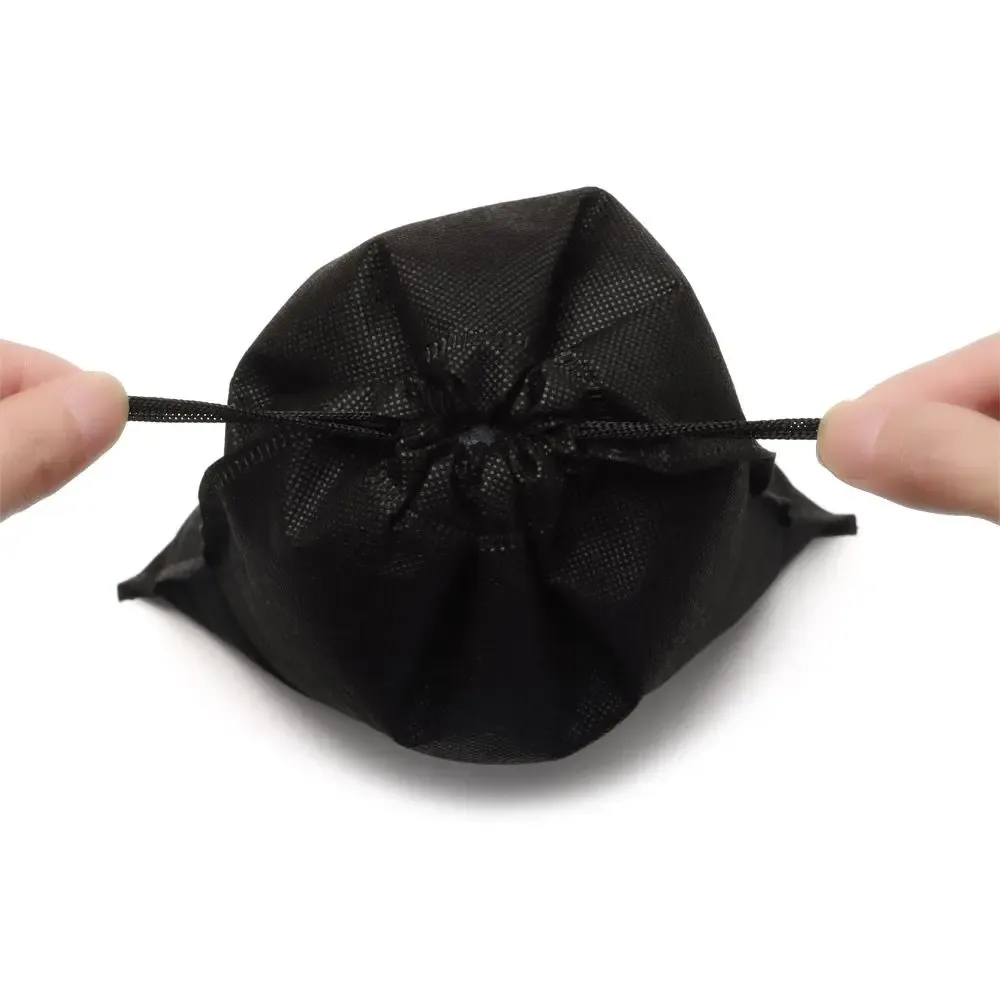 sac de rangement anti-poussière avec cordon de serrage pour voyage, sacs à cordon pour chaussures, non-tissé