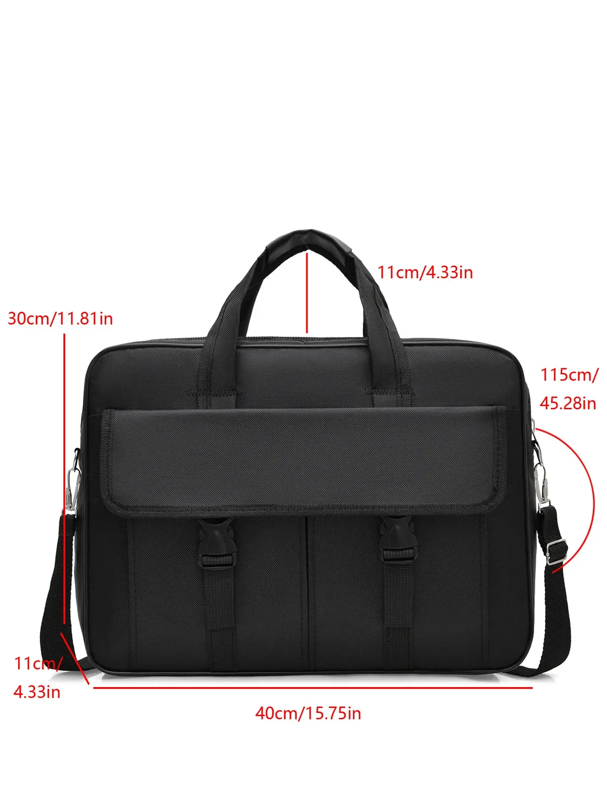 sac à main pour homme en tissu oxford grande capacité, sac d'affaires portable, imperméable, résistant à l'usure, sac à bandoulière pour ordinateur portable pour les affaires