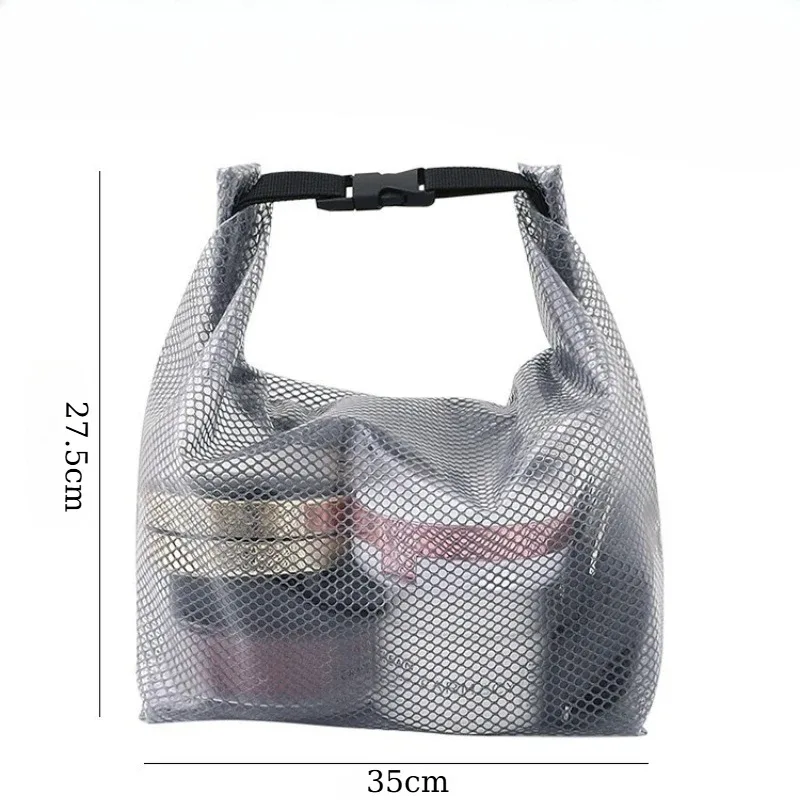 sac de rangement étanche à cordon, sac de toilette unisexe de grande capacité pour la natation, adapté pour la salle de sport, la lessive, les articles de toilette, etc.