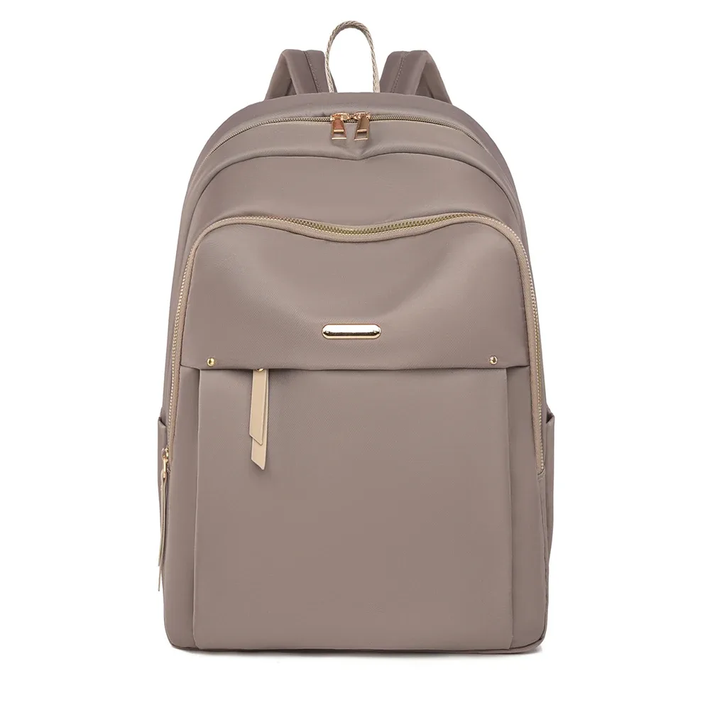 sac à dos à la mode en tissu oxford pour femmes, sac à dos de banlieue simple de grande capacité, sac pour ordinateur portable 13.3, sac à bandoulière, sac de voyage