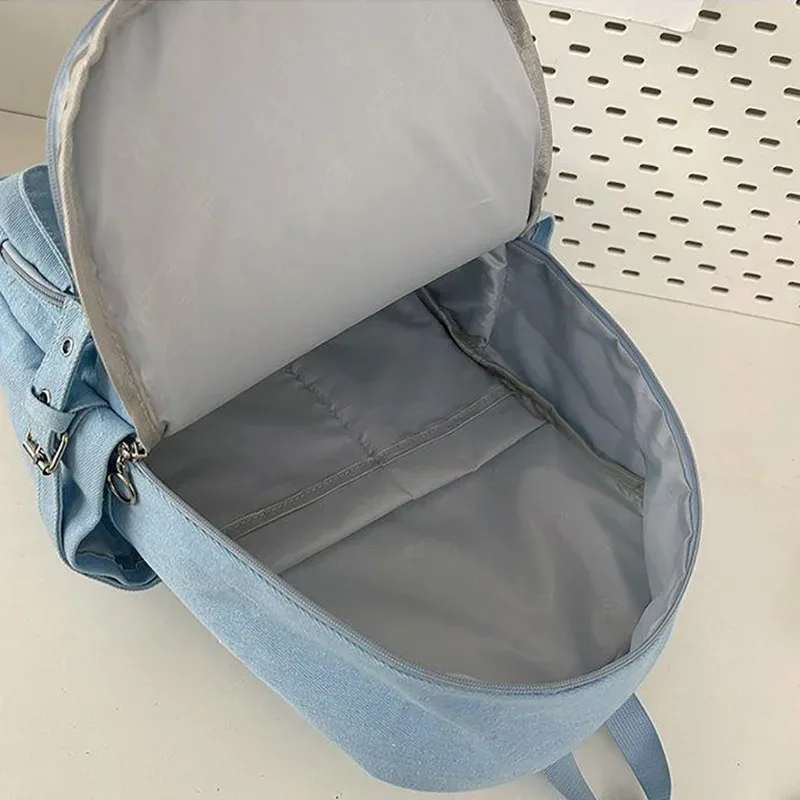 2026 denim ita mochila haute capacité mochilas mujer étudiant sac à dos de trajet quotidien spacieux sac durable nouveau bolsa feminina