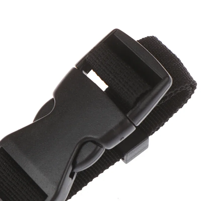 pince de support de sangle de bagage antivol en nylon noir portable, pince pour ajouter un sac à main, utilisation pour transporter une structure mentale, offre spéciale