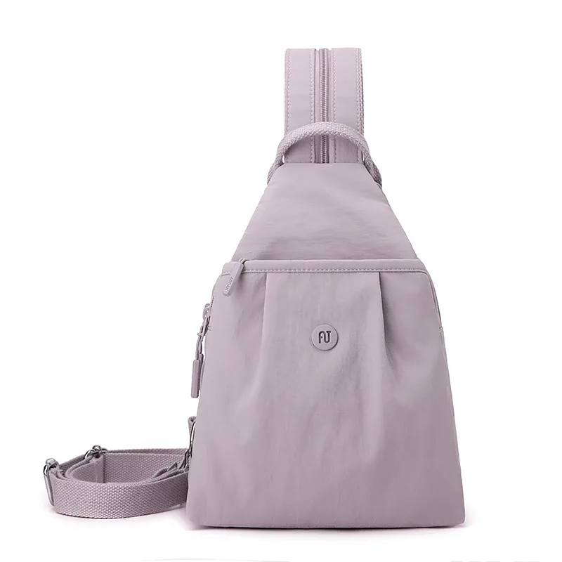 aotian sacs à dos imperméables multifonctionnels poitrine bandoulière sacs à bandoulière pour femmes adolescentes voyage sac de bouteille d'eau en nylon