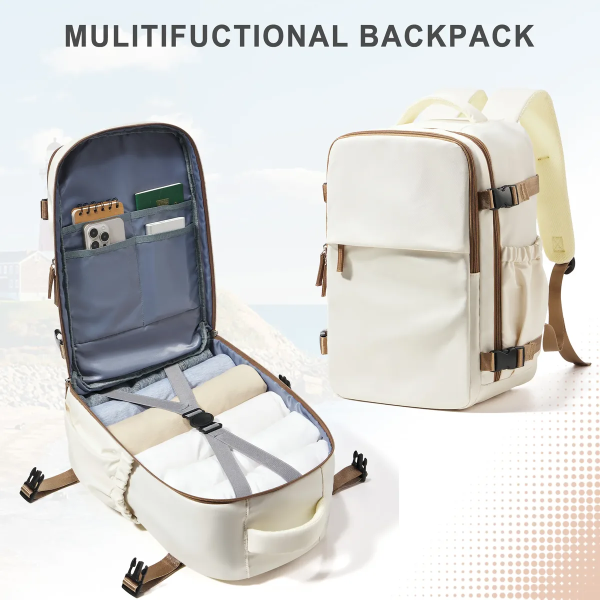sac à dos de voyage pour avion 40x30x20, sac à dos de cabine wizzair 40x30x20, bagages à main pour hommes et femmes, sacs pour ordinateur portable 15,6 pouces