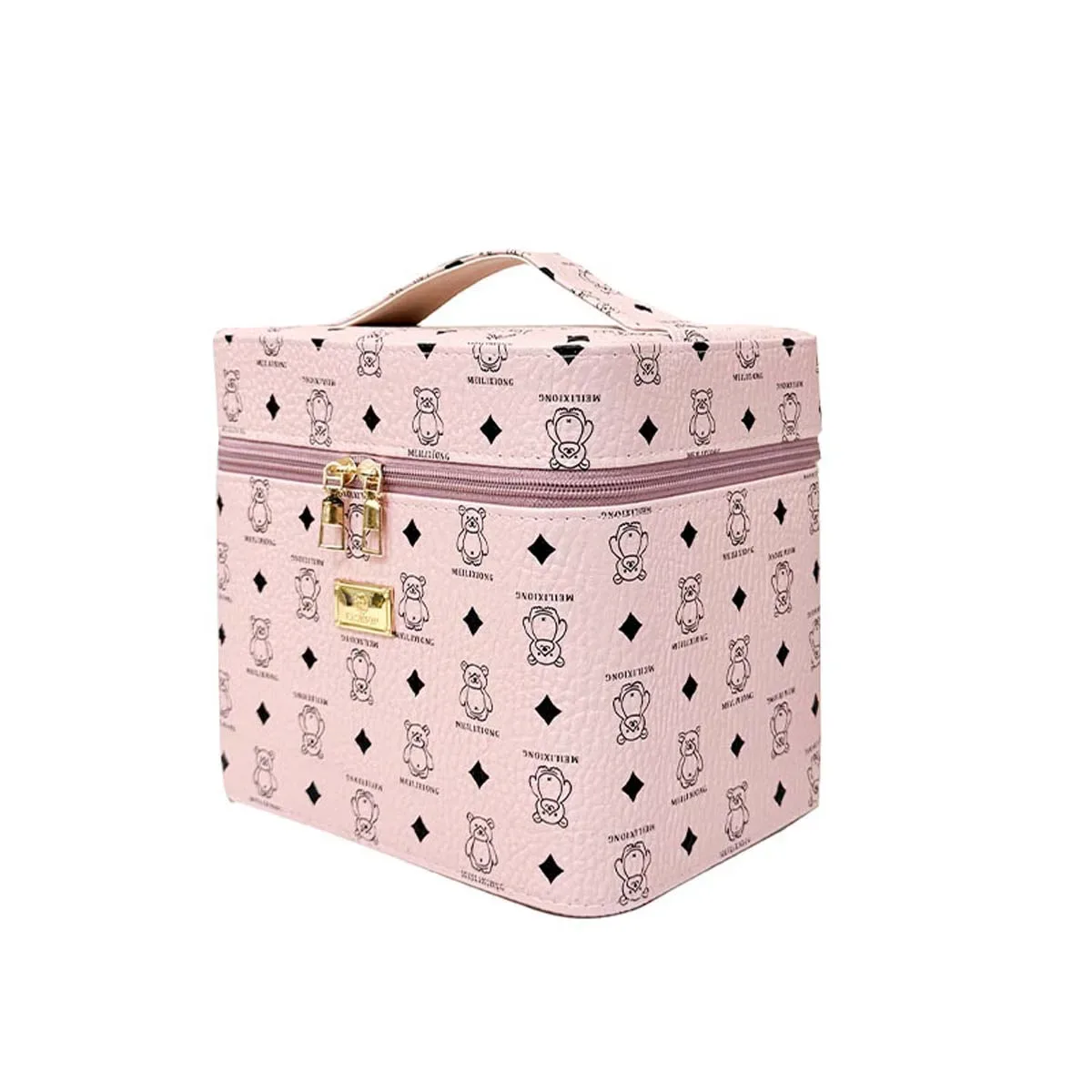 trousse de maquillage chancelier avancée, haute qualité, grande capacité, portable, boîte de rangement de cosmétiques, valise de voyage spéciale, mode, nouveau