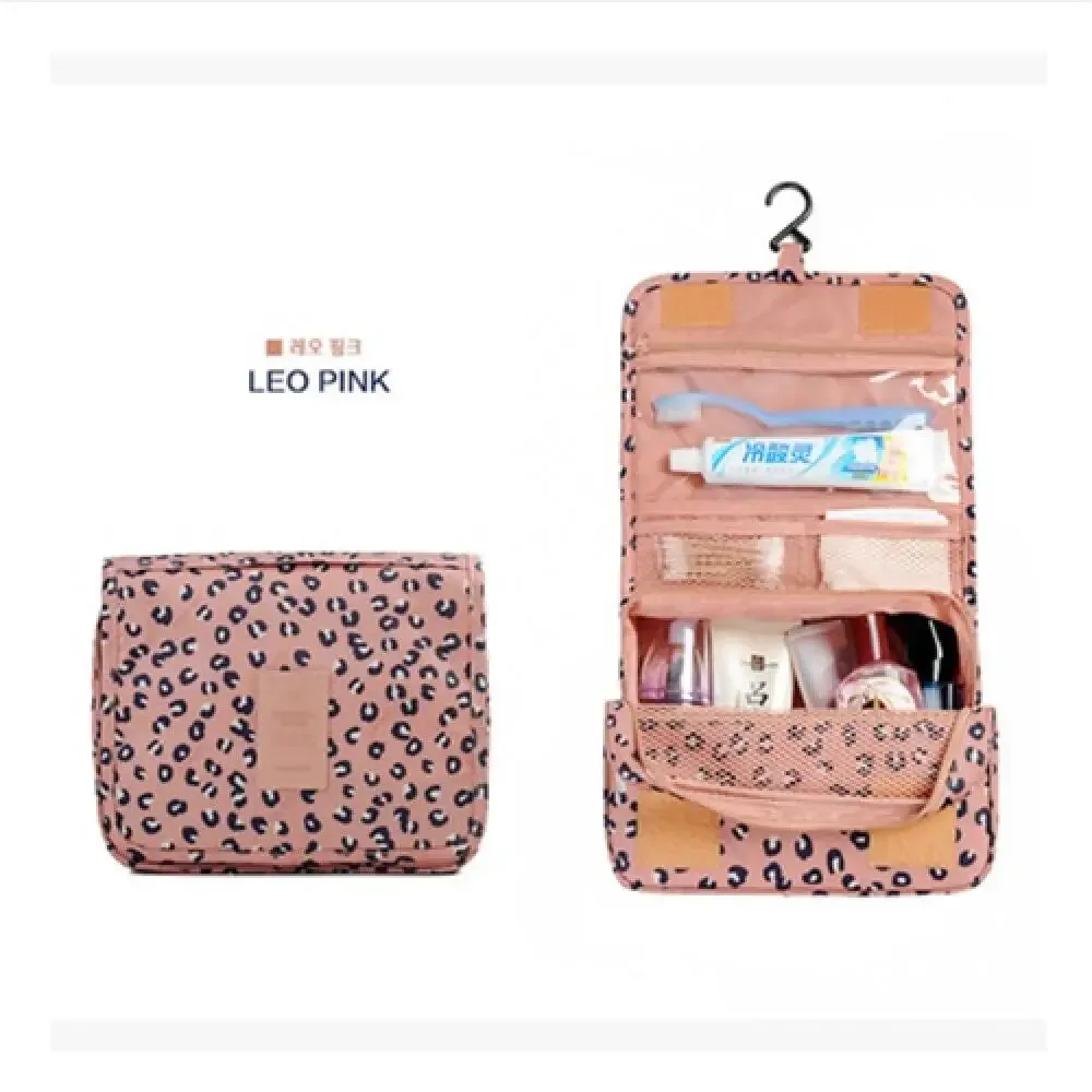 organisateur de voyage suspendu, trousse de maquillage imperméable, grande capacité, pochette de toilette, sac de rangement cosmétique portable et pliable