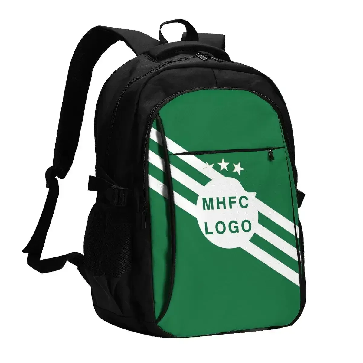 israël f.c mhfc grand sac à dos de voyage durable pour ordinateur portable sac résistant à l'eau avec port de chargement usb sac à dos d'affaires pour femmes et hommes