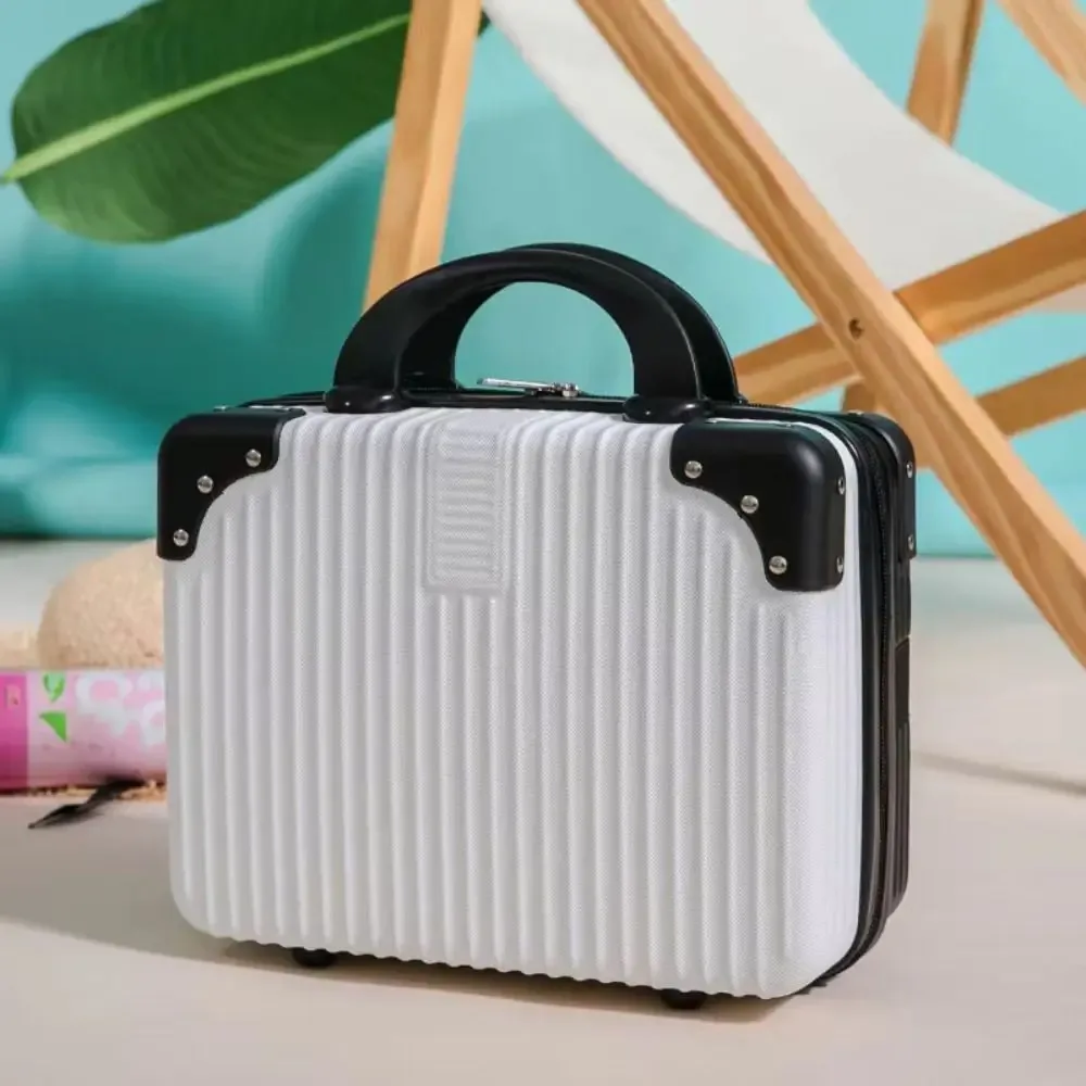 valise de voyage 14 pouces, mini trousse de toilette, bagage cabine pour femme - ventes flash