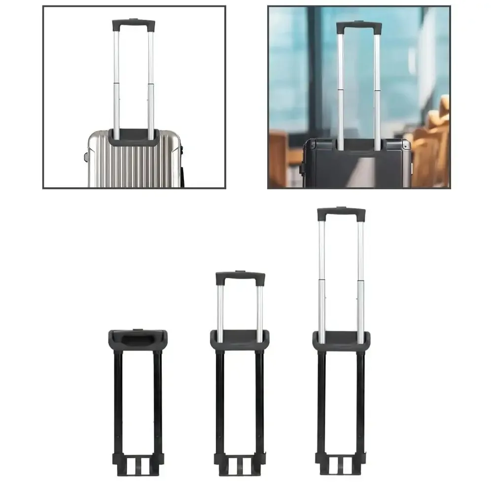 poignée de valise rétractable de remplacement, facile à installer, poignée de valise universelle résistante à l'abrasion