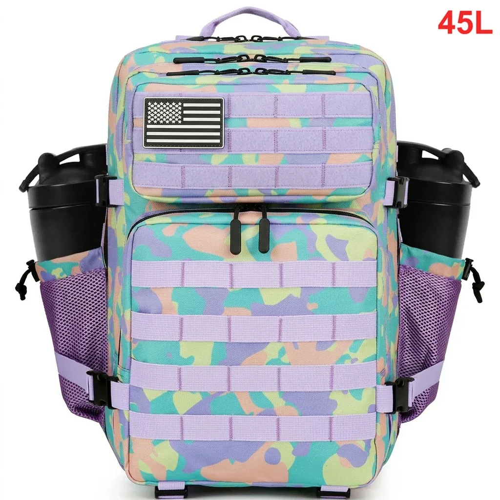 25l 35l 45l sac à dos tactique pour hommes sports de plein air voyage salle de sport randonnée bug out sac militaire camping chasse survie sac à dos