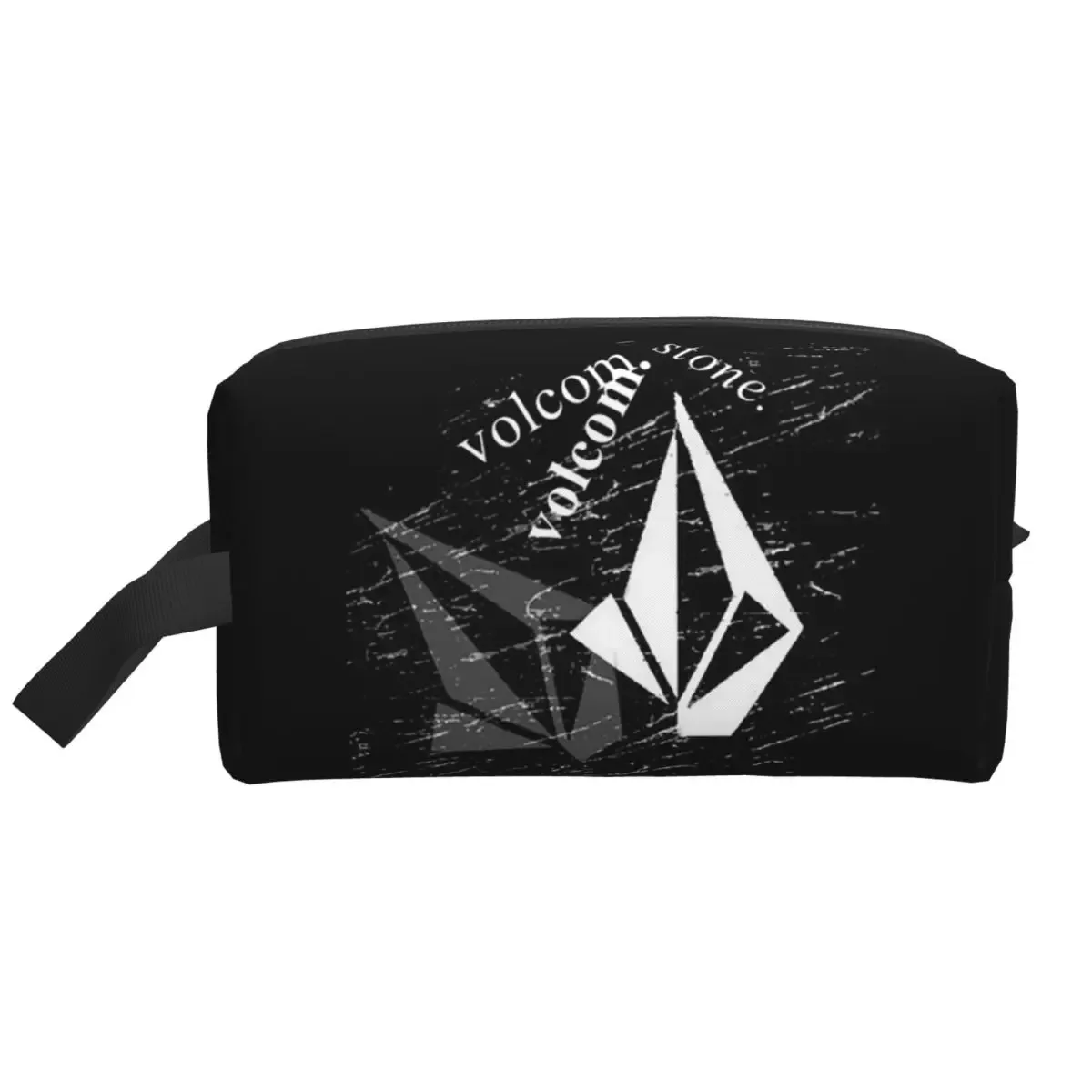 v-volcom – trousse de maquillage avec logo, organisateur de cosmétiques, trousse de toilette, trousse à cosmétiques pour femmes, trousse de voyage pour la beauté, trousse à crayons