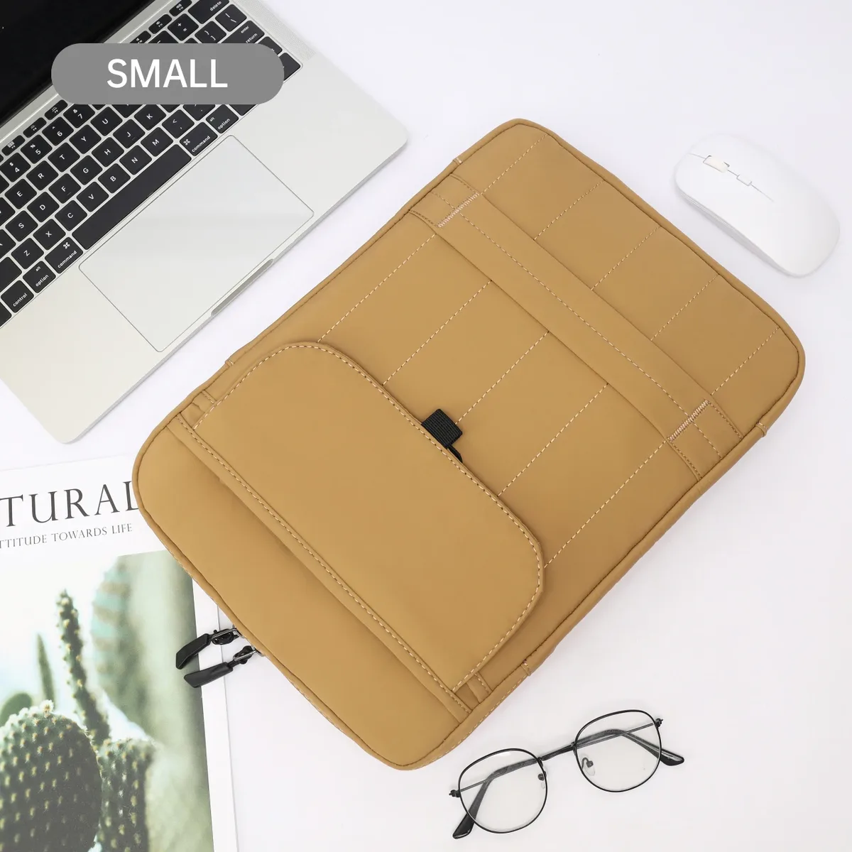 macbook air 13 pouces sac d'ordinateur 15 pouces m4 sac fourre-tout ipad pro tablette sac de rangement mallette d'affaires apple sac à bandoulière sac à main pour ordinateur portable 14 pouces