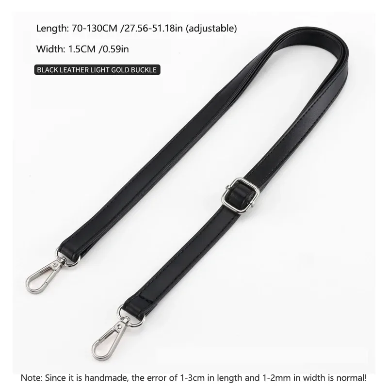 sac à main en cuir pu pour femmes, accessoires de 35cm, sacoche à bandoulière durable, sangle d'épaule de remplacement amovible réglable
