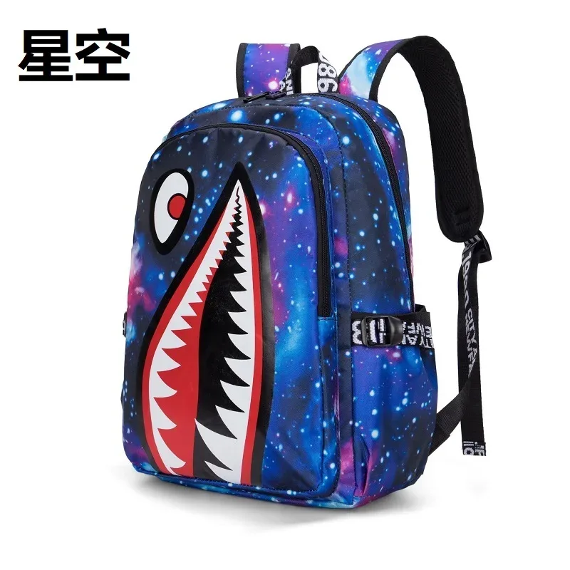 sacs à dos impressions de bouche de décodage cool, sacoches d'université solomon pour garçons, cartables unisexes, sacs imperméables pour étudiants, sacs de grande capacité