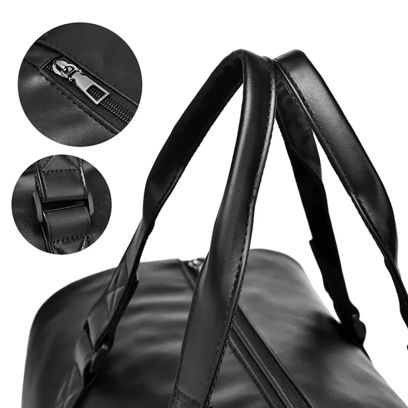 sac de voyage de grande capacité, sac de sport, séparation des humides et secs, compartiment à chaussures indépendant, adapté aux voyages, fitness, vacances week-end
