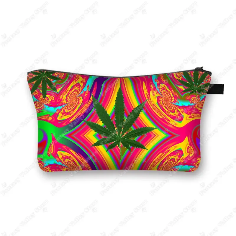 belle trousse à cosmétiques à imprimé de coquelicot rouge pour femmes, petite pochette, organisateurs d'articles de toilette, sacs à cosmétiques hip hop, trousse de maquillage mignonne