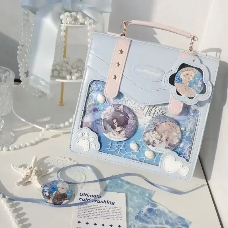y2k jk uniforme ulzzang sac à bandoulière simple nouvelle mode mignon kawaii ita sac pour les filles sac à dos polyvalent de tous les jours