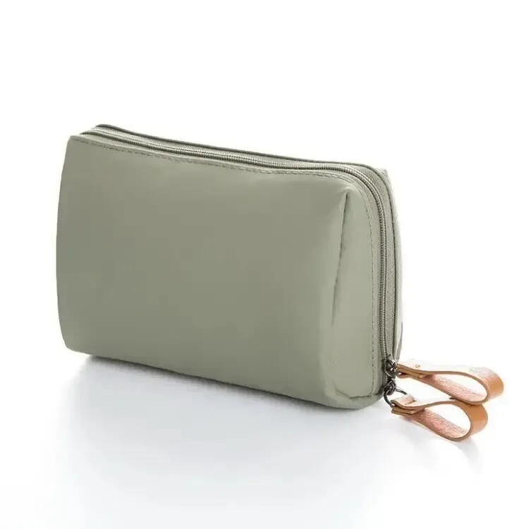 trousse de toilette étanche de style coréen pour femme, trousse de maquillage solide, trousse de maquillage en poudre, trousse de maquillage de luxe, document cosmétique, nouveau, 2024