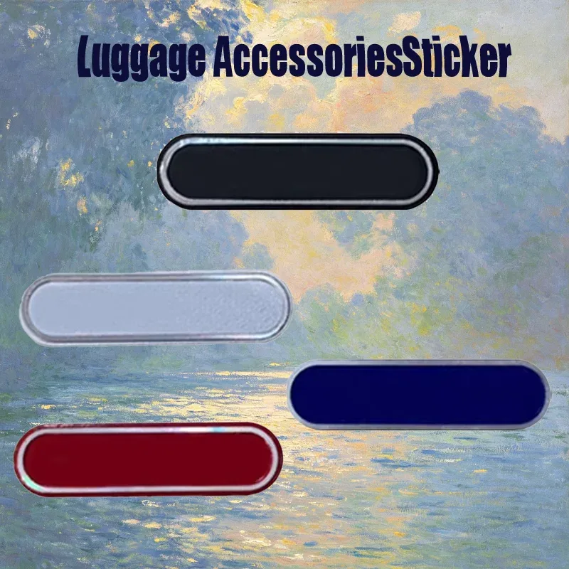 Autocollants décoratifs de protection premium style Instagram pour valises, accessoires de bagages, autocollants DIY RMW